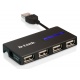 Карманный USB 2.0 концентратор D-Link DUB-104 в Пушкино, USB хаб DLink DUB104 (Пушкино)