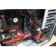 Компьютер Intel Core 2 Quad Q9400 в корпусе Ascot: корзина для дисков в Пушкино, вентилятор для памяти в Пушкино, видеокарта 512 Mb DDR4 ATI Radeon  (Пушкино)