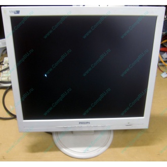 Монитор 17" TFT Philips 170S с битым пикселем в Пушкино, белый (Пушкино)