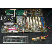 Комплект MB Asus P4PE s.478 + CPU Pentium-4 2.4GHz + 768Mb DDR1 (Пушкино)