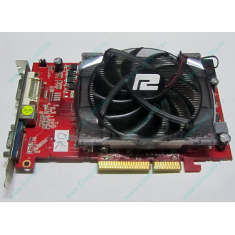 Б/У видеокарта 1Gb ATI Radeon HD4670 AGP PowerColor R73KG 1GBK3-P (Пушкино)